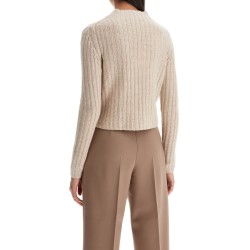 'aloa' wool and cashmere knit