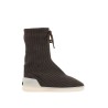 knit hi ankle boots