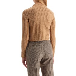 'aloa' wool and cashmere knit