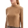 'aloa' wool and cashmere knit