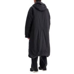 long padded nylon parka coat