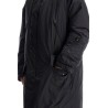 long padded nylon parka coat