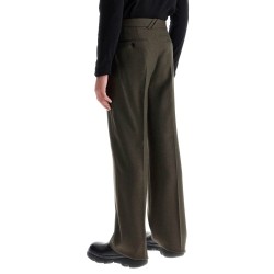 wool twill trousers in eight