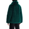 short hunter coat in faux fur