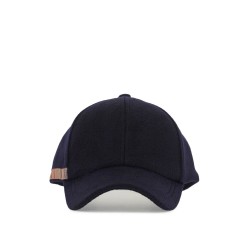 woolen baseball cap made of cloth