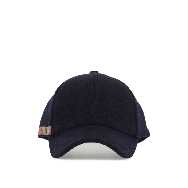 woolen baseball cap made of cloth