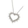 necklace with heart pendant