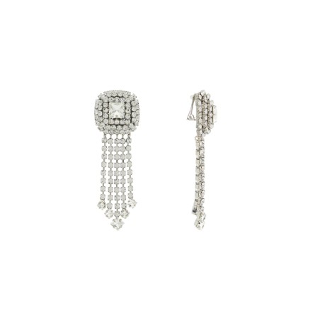 dangling clip-on earrings