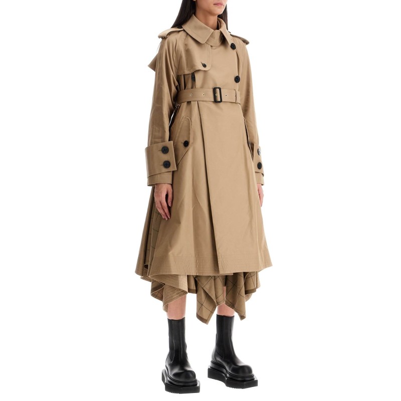 in pelle

gabardine trench