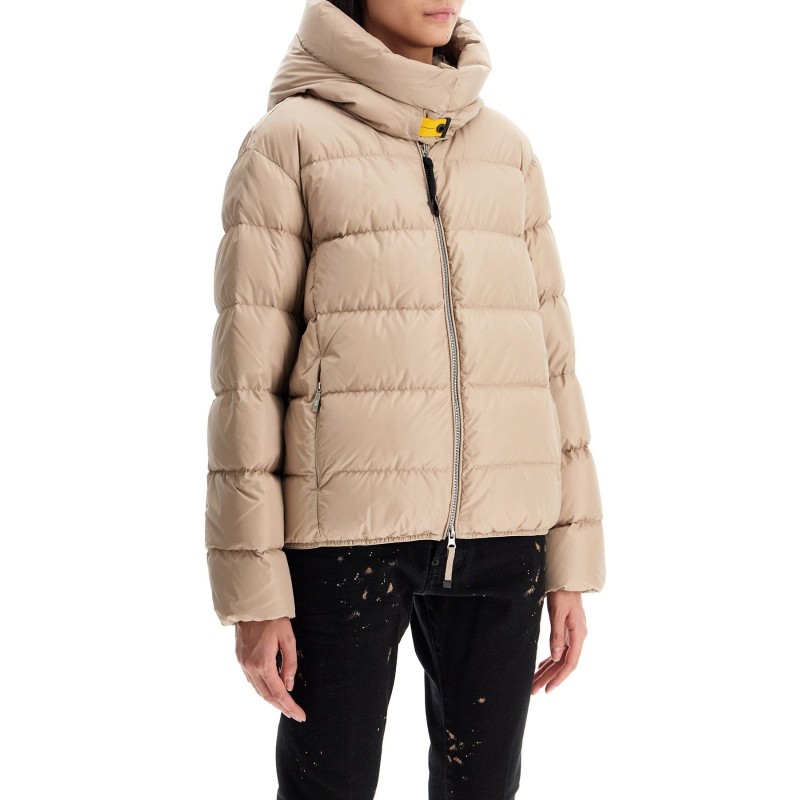 short down jacket with hood jinny