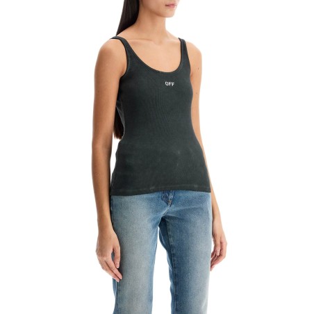 stretch cotton tank top for women