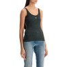 stretch cotton tank top for women