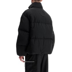 short boxy down jacket