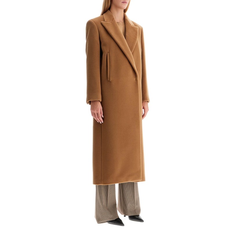 'extreme' long straight-cut coat