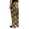 ered wool tailored trousers