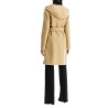 reversible wool coat with lap