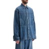 japanese denim overshirt for men