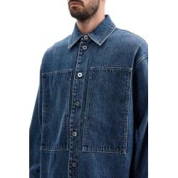 japanese denim overshirt for men