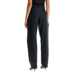 casile wool flannel trousers in nine