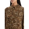 "teysa silk leopard print