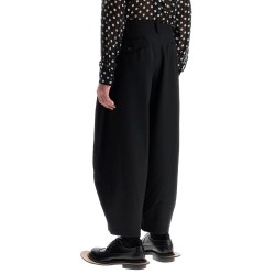 cropped wool trousers in seven