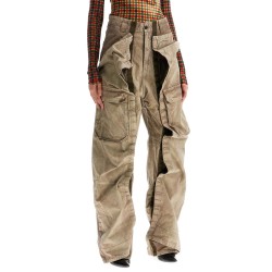 velcro cargo pants with