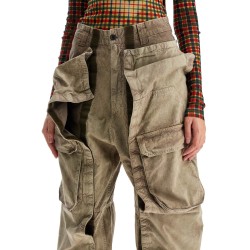 velcro cargo pants with