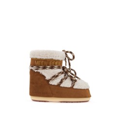 icon low shearling snow boots with