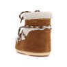 icon low shearling snow boots with