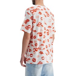 "kiss all over print t