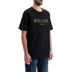 "vintage balmain embroidered t-shirt