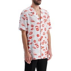 "short-sleeved shirt with all-over