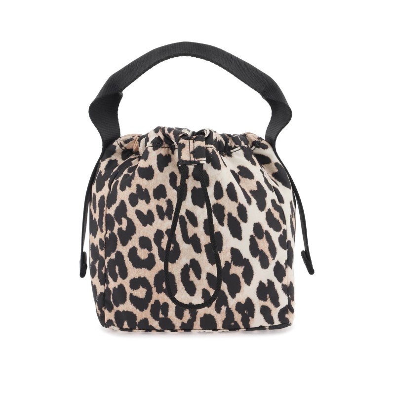 leopard tech handbag