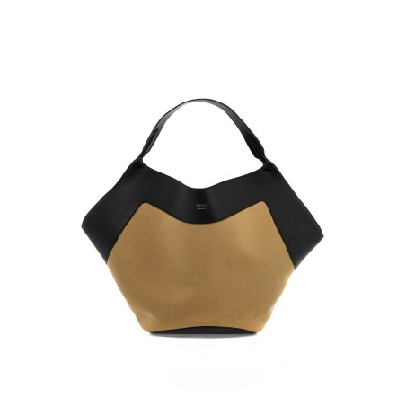 lotus medium canvas tote bag