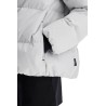 short down jacket with hood