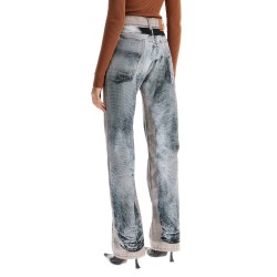 jeans with trompe l'