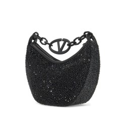 mini vlogo moon bag hobo purse with