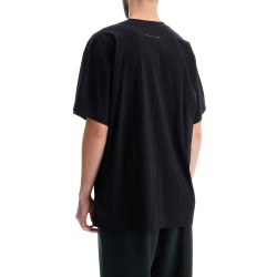 round-neck t-shirt with numerical logo