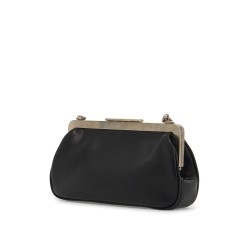 "extra small leather clutch bag"