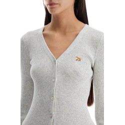 slim fit baby fox cardigan for