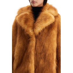 short janice coat in faux fur