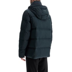 removable hooded down jacket