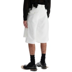 kilt panel bermuda shorts with