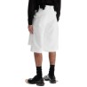 kilt panel bermuda shorts with