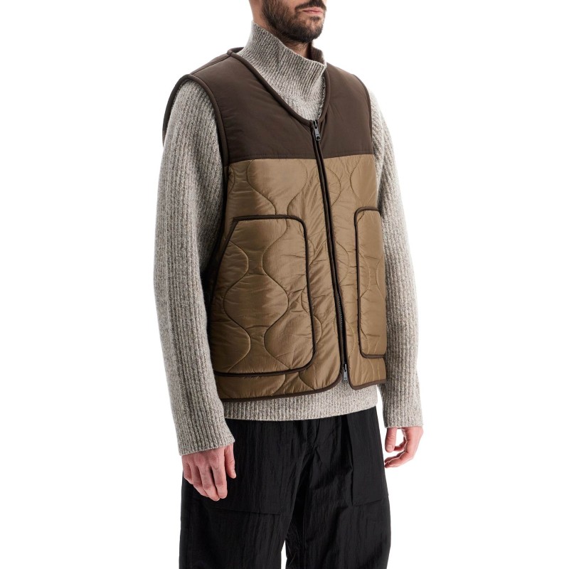 sherpa-lined vest by todd snyder