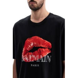 kiss print t-shirt