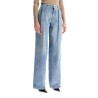 wide leg jeans with pleats