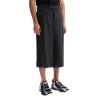 long cashmere bermuda shorts