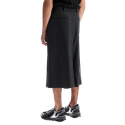 long cashmere bermuda shorts