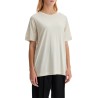 silk crewneck t-shirt